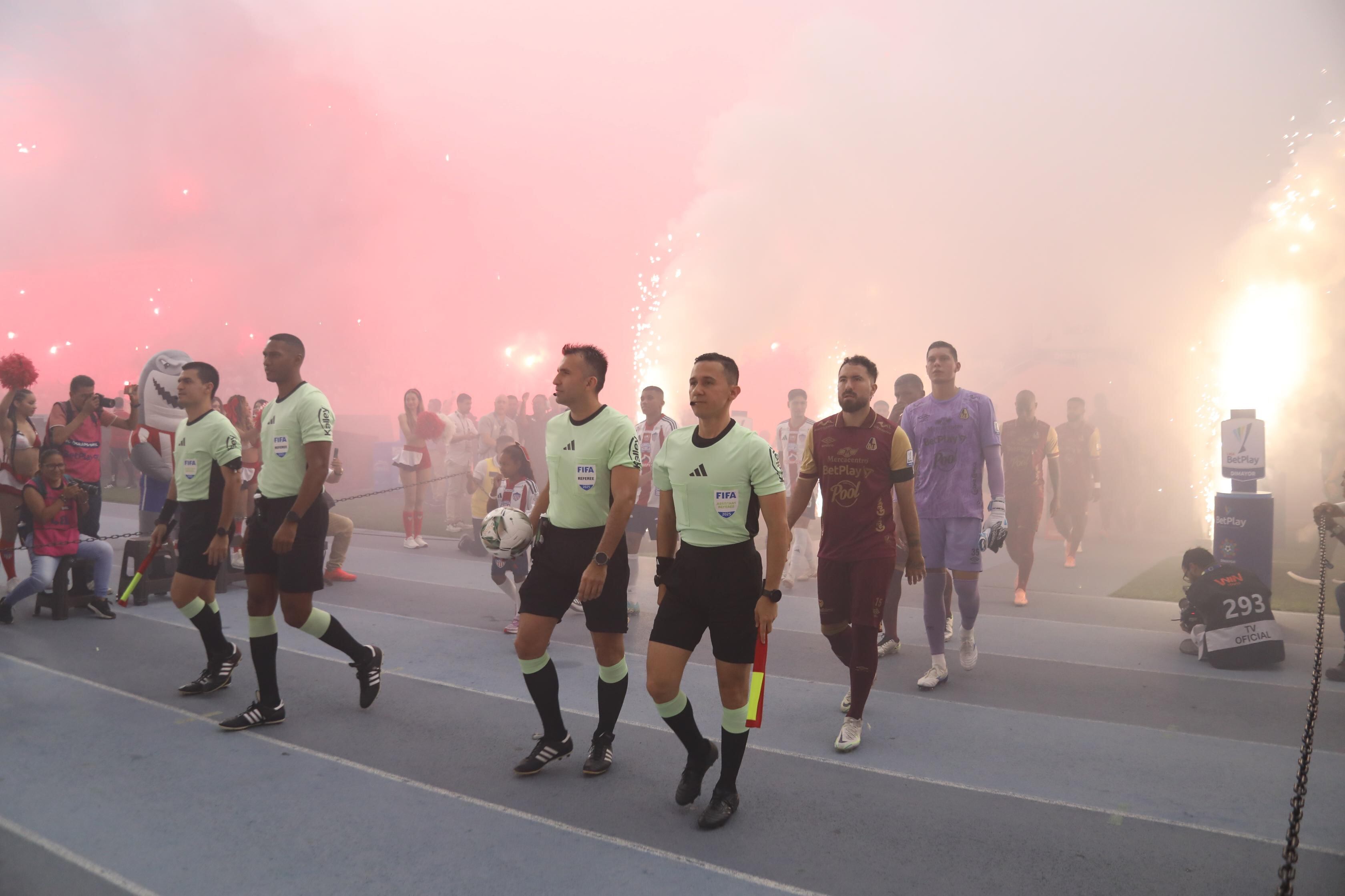 Final de Liga BetPlay entre Junior y Tolima