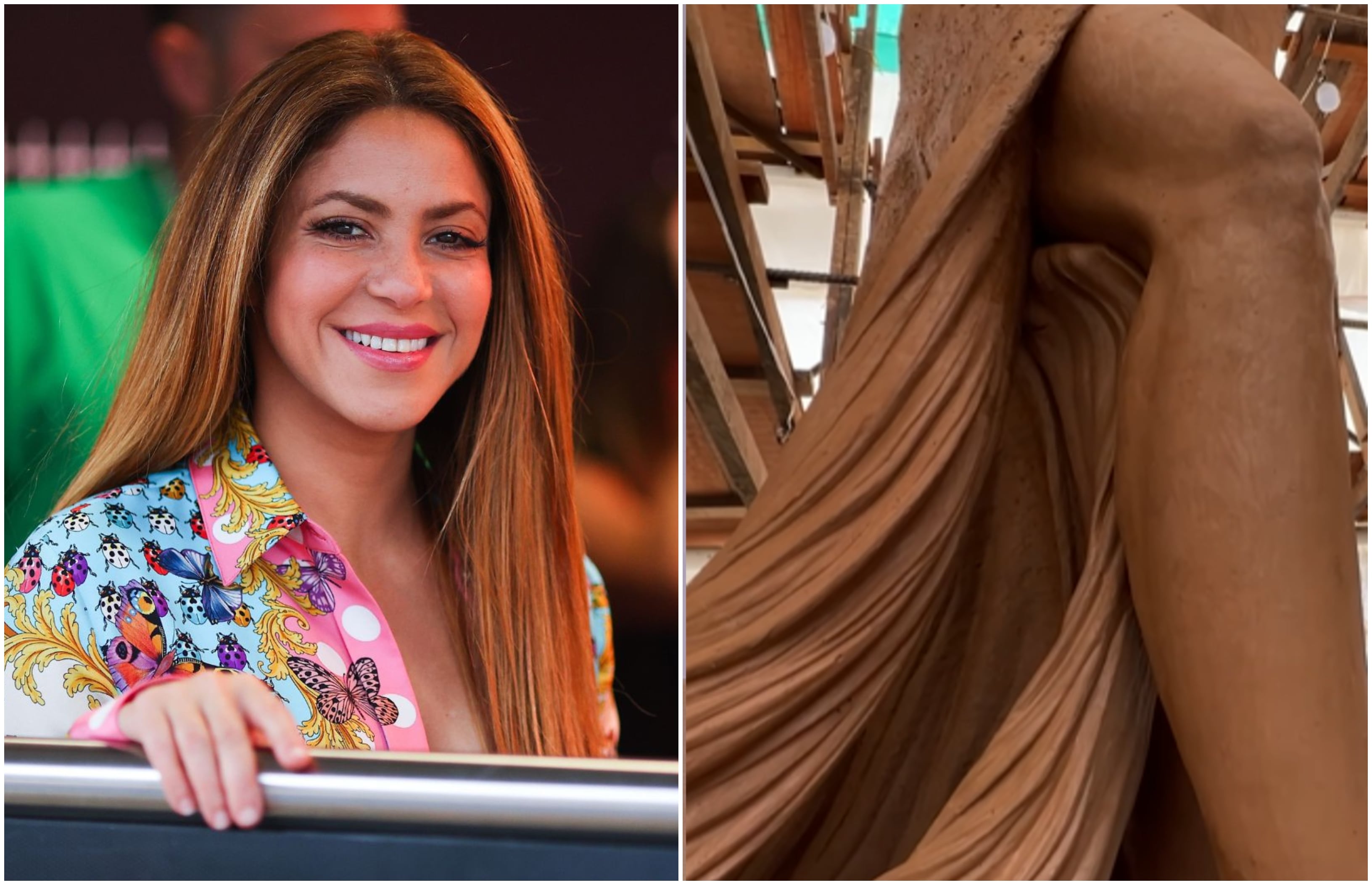 Shakira expresó su agradecimiento por estatua en Barranquilla.