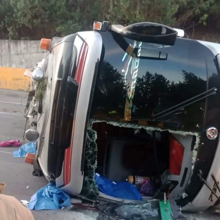 Accidente de tránsito en la Línea