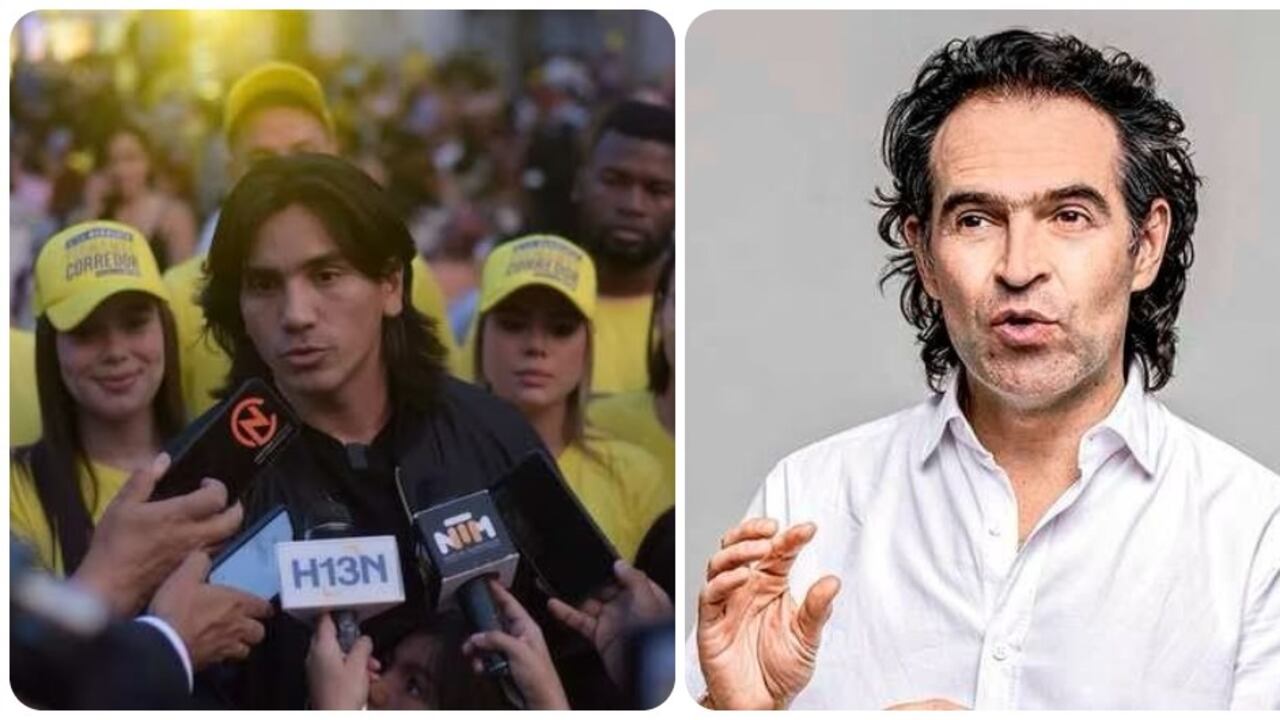 Albert Corredor y Federico Gutiérrez, son candidatos a la Alcaldía de Medellín.