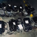El ‘deshuesadero’ de carros en Bogotá.