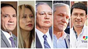 Antonio Sanguino, Sandra Ortiz, Iván Name, Carlos Ramón González y Camilo Romero.