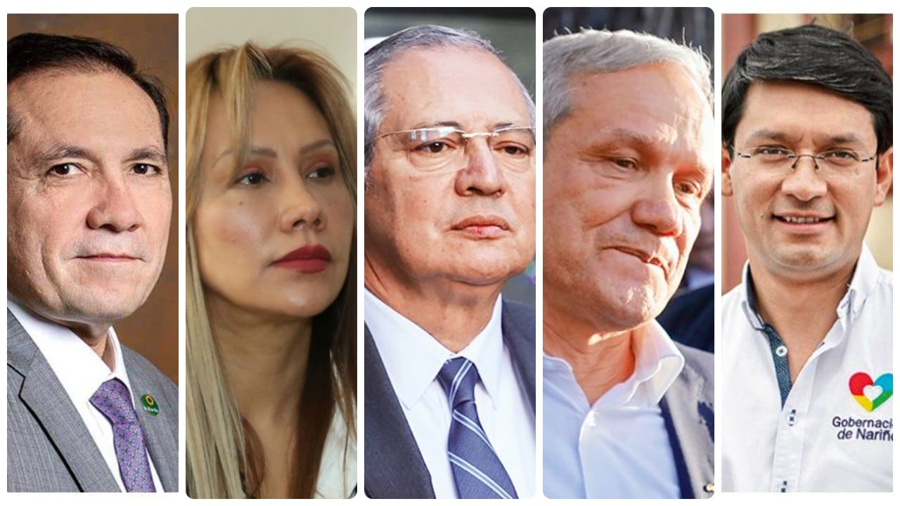 Antonio Sanguino, Sandra Ortiz, Iván Name, Carlos Ramón González y Camilo Romero.