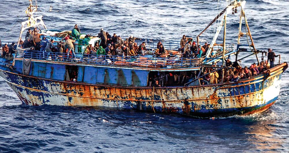 Migrantes en el Mar Rojo 