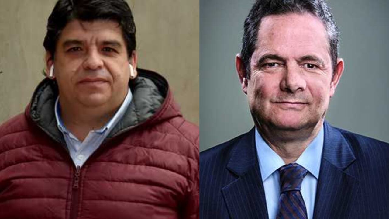 Nelson Alarcón y Germán Vargas