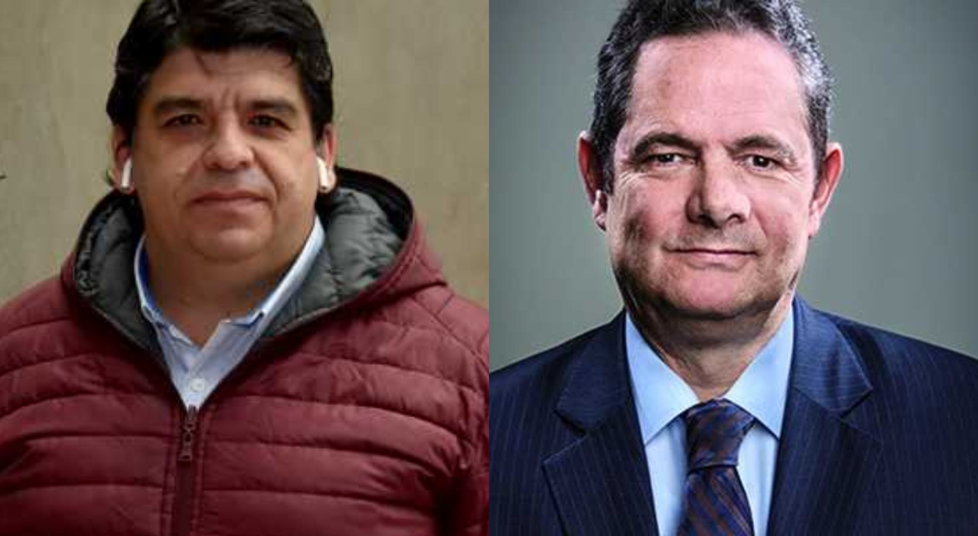 Nelson Alarcón y Germán Vargas