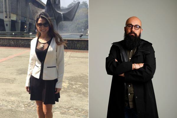 Ana María Castaño Álvarez y Carlos Carrillo.