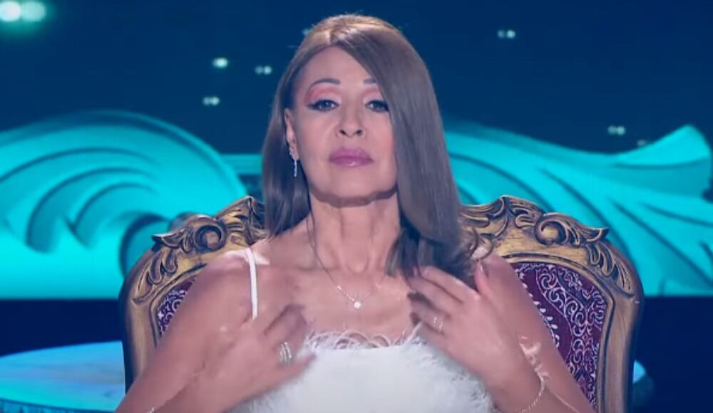 La actriz habló del show de Blessd.