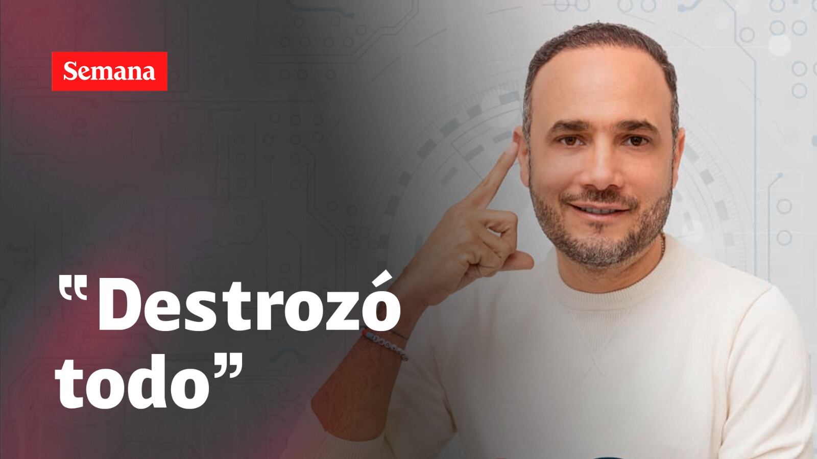 Alfredo Deluque le canta la tabla al presidente Gustavo Petro