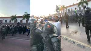 Protestas en Cartagena.
