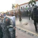 Protestas en Cartagena.