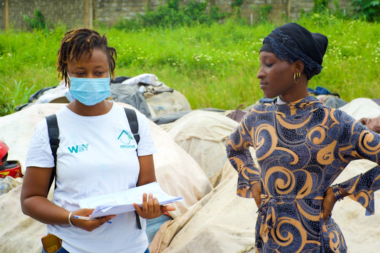 Conceptos Plásticos y UNICEF han tenido que intervenir para que el trabajo de las recicladoras no se vea afectado el trabajo.