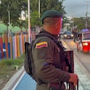 La Policía de Barranquilla patrulla las calles de Soledad, Atlántico, por reiterados hechos de violencia.