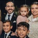 La nueva familia presidencial la componen el presidente Abelardo De La Espriella, su esposa Ana Lucía Pineda y sus cuatro hijos Lucía, Salvador, Filippo y Francesca (Tomada de las redes sociales de ADLE).