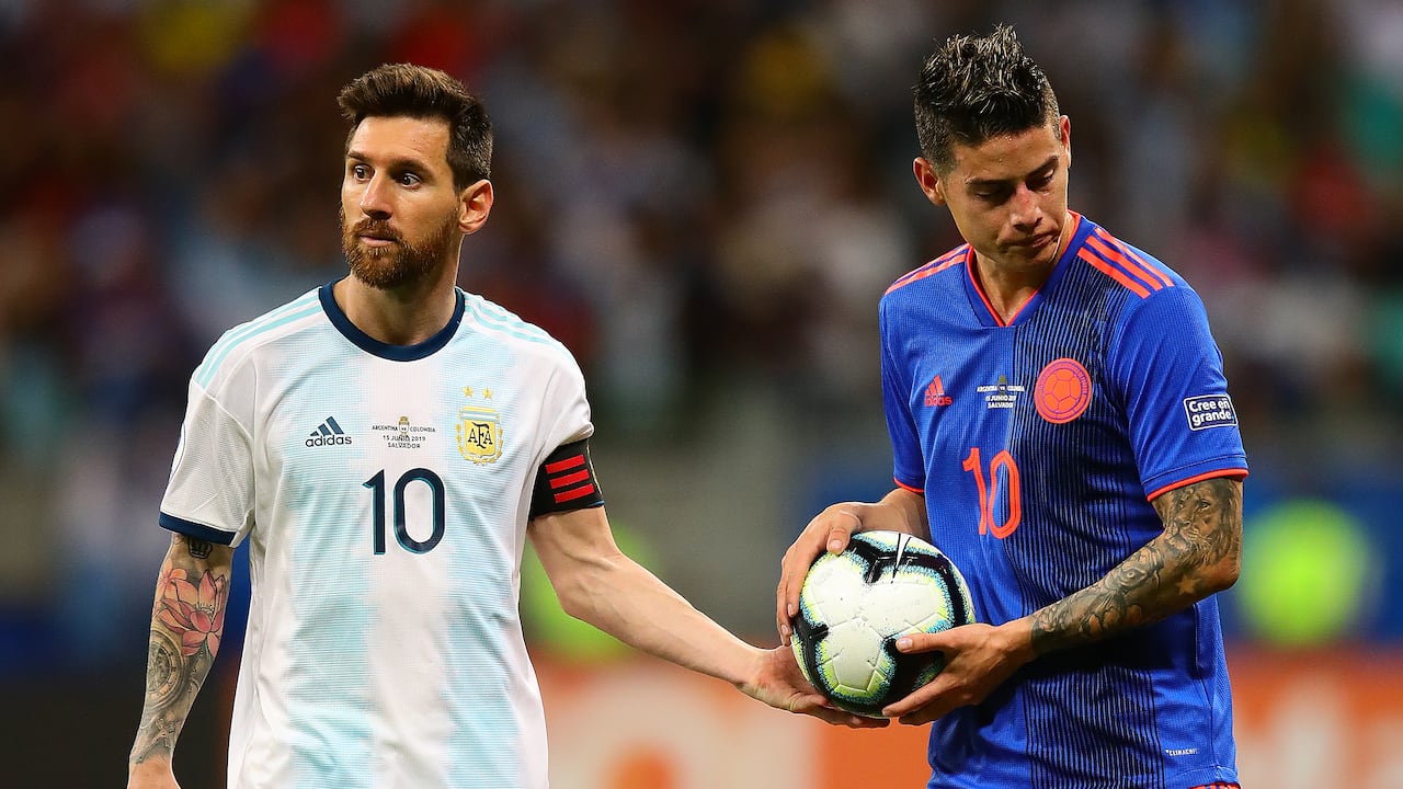 James y Messi
