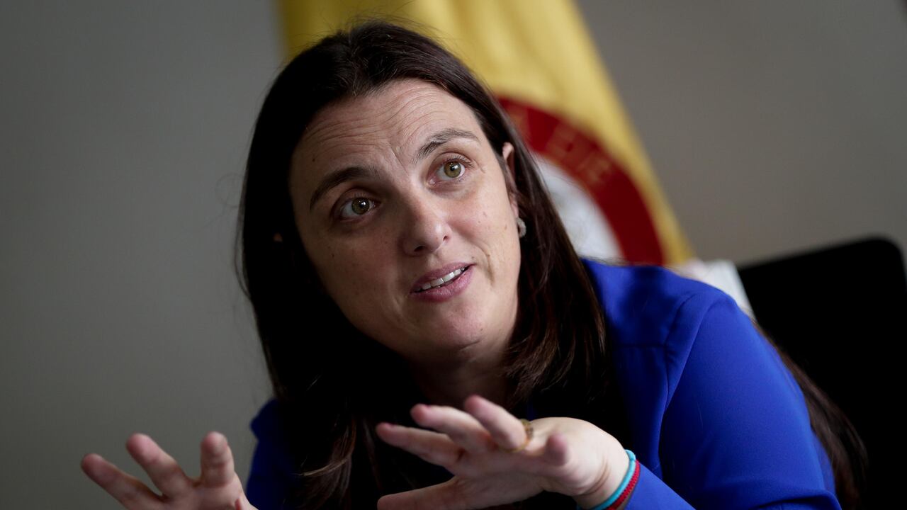 Karen Abudinen, directora del Instituto Colombiano de Bienestar Familiar .