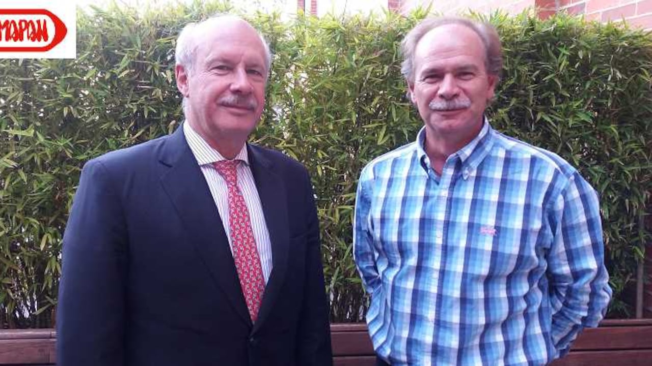 Alejandro Vélez, presidente de Comapán y Jaime Vélez, asesor de la misma empresa.