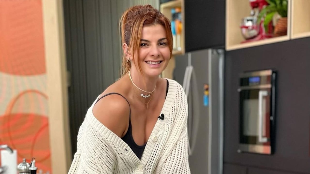 Carolina Cruz, presentadora colombiana.