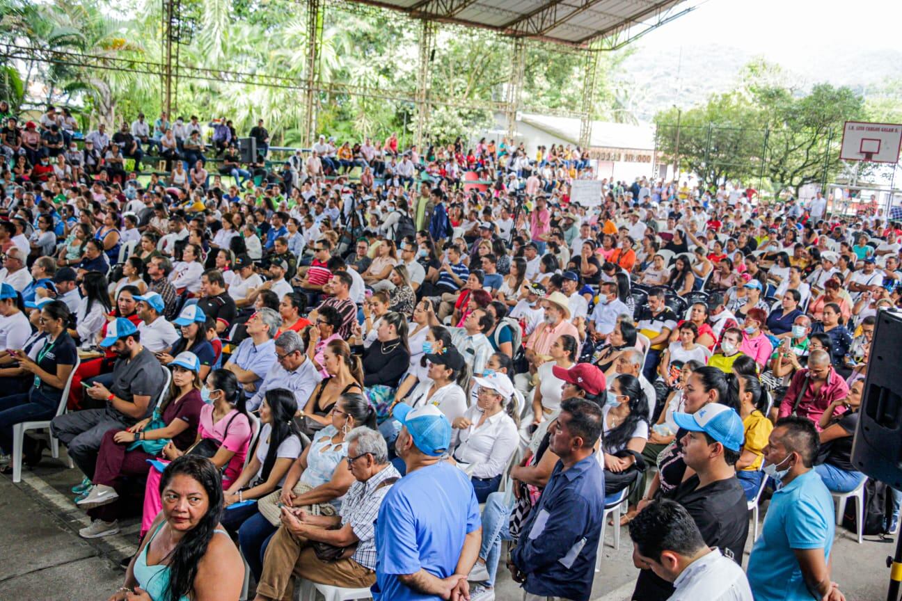 Al evento del Ministerio de Salud y Protección Social, junto a la Alcaldía de Villavicencio, asistieron voceros de municipios cercanos, representantes de pacientes y madres cuidadoras