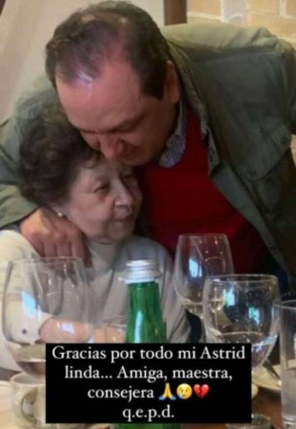 Jorge Alfredo Vargas se despidió de su mentora profesional.