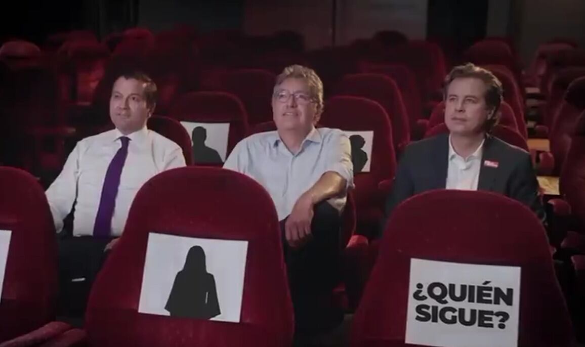 David Luna, Mauricio Cárdenas y Juan Manuel Galán