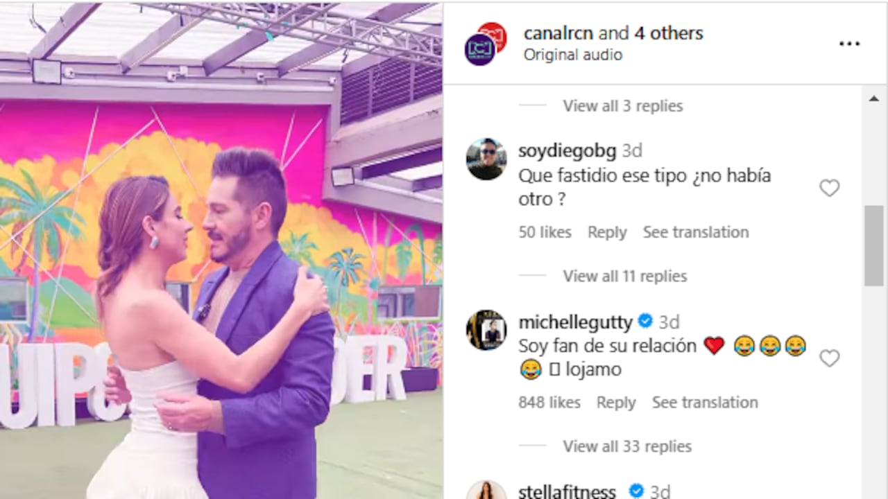 Esposa de Marcelo Cezan se pronunció por actitud amorosa de Carla Giraldo con el actor