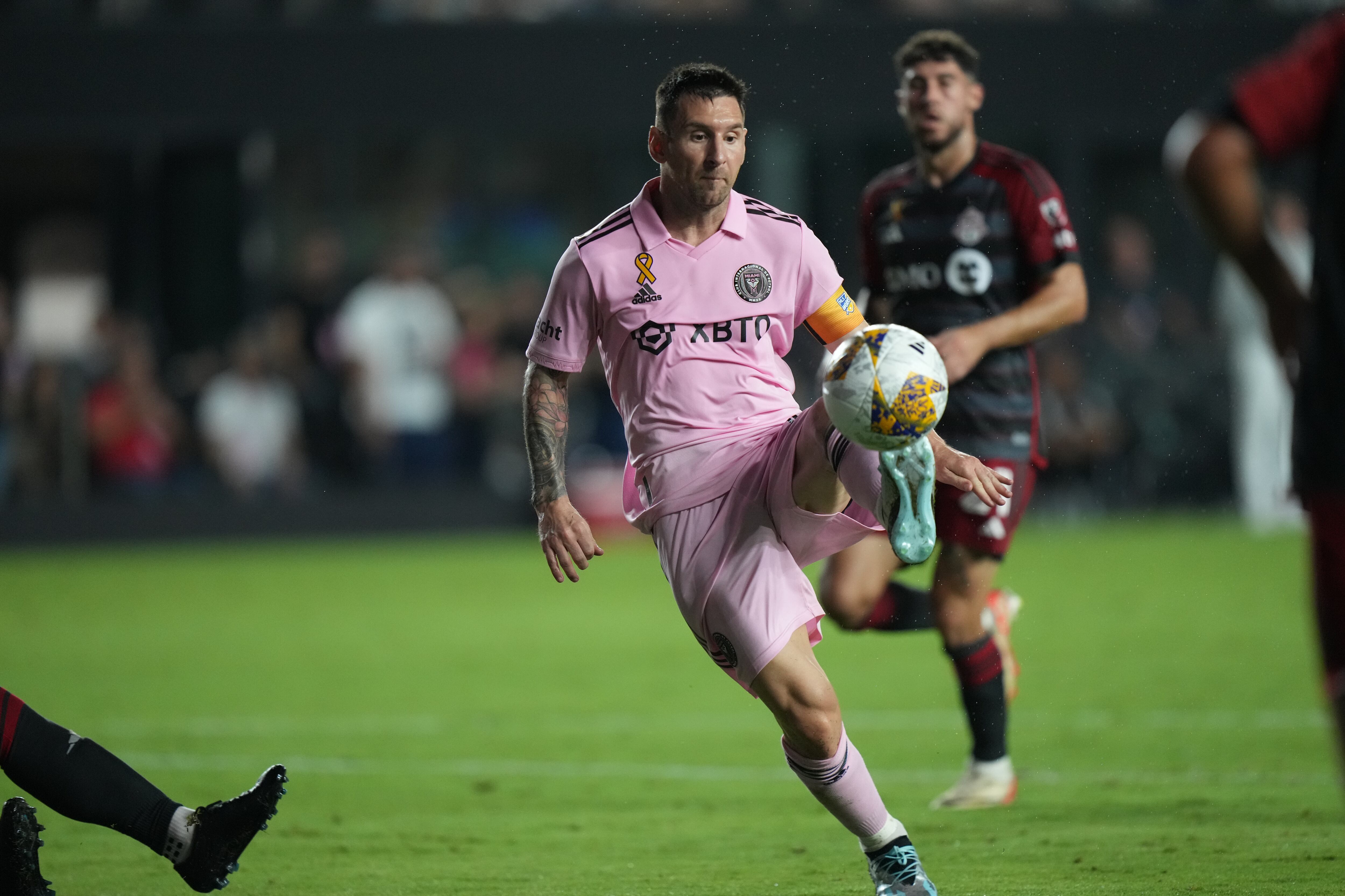 Messi en su vuelta con Inter de Miami.