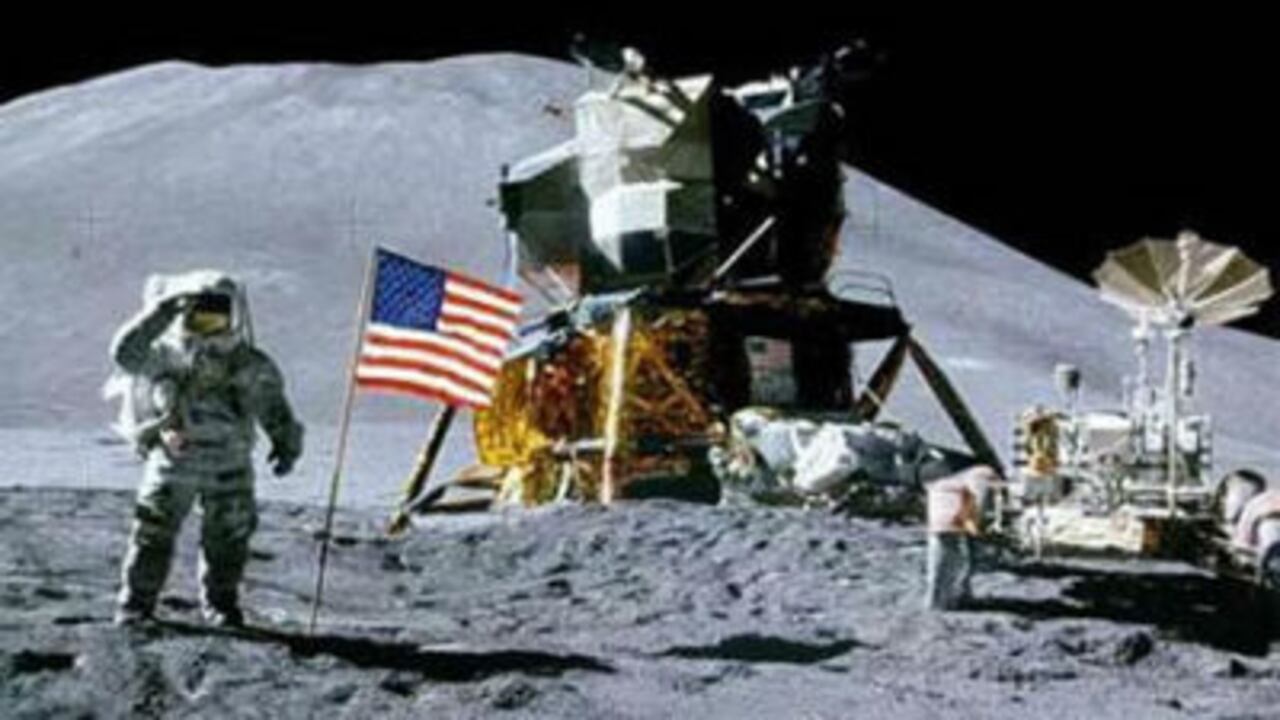 Los cohetes de la primera fase de la misión Apollo 11, conocidos como F-1, cayeron a alta velocidad en el Océano Pacífico.