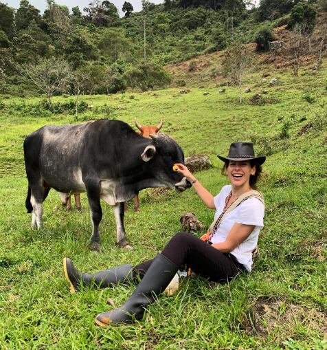 Agradecida, disfrutando de lo que más amo …