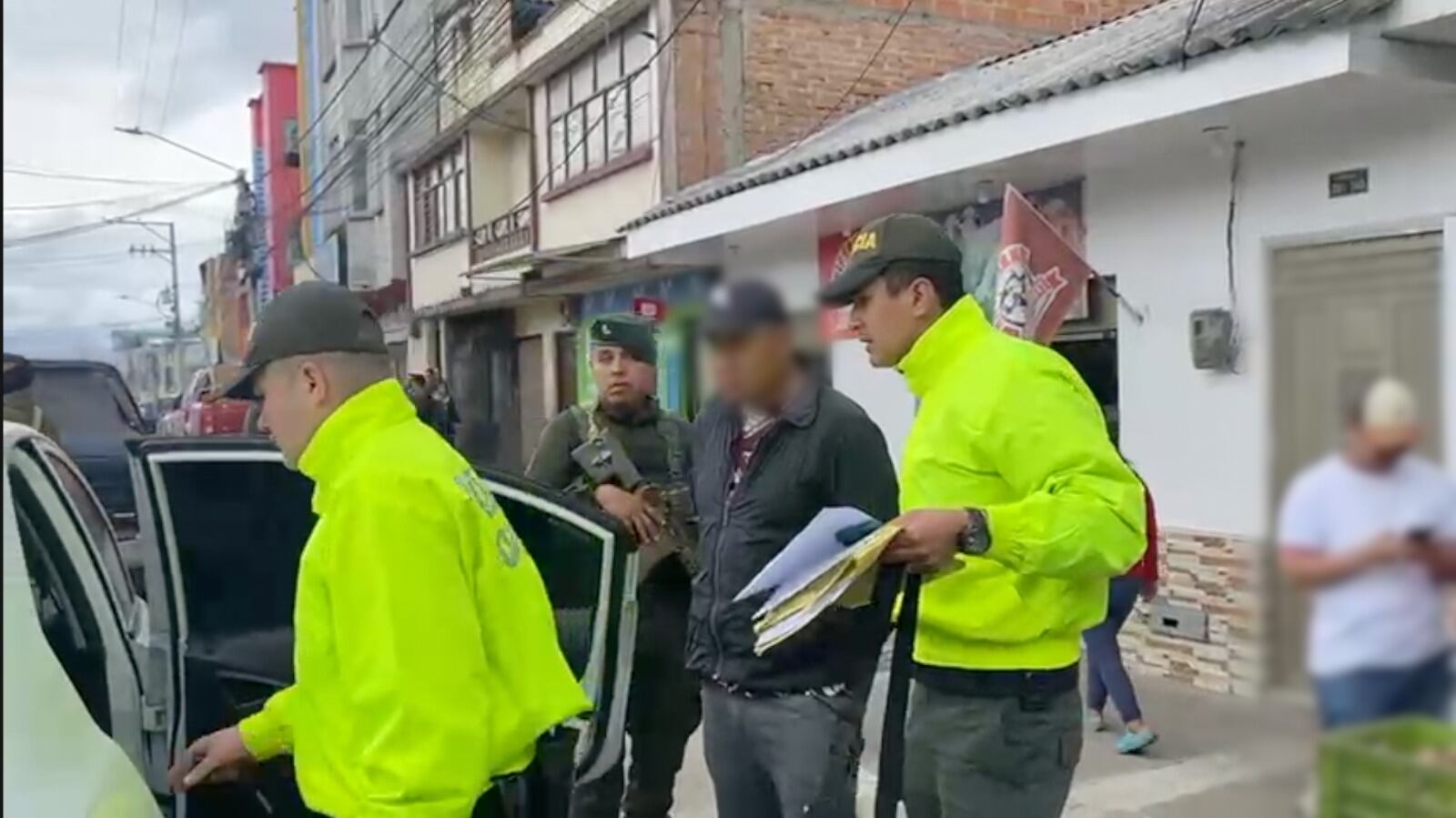 Así fue la operación de la Policía Nacional.