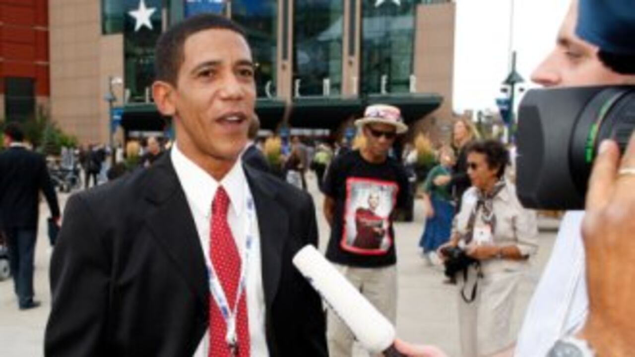 El actor Gerardo Buisseaux se reobó el protagonismo en la Convención de Denver, Colorado, por su parecido con Barack Obama