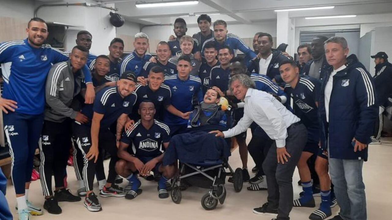 MIguel Ángel, hincha de Millonarios nominado a los premios The Best