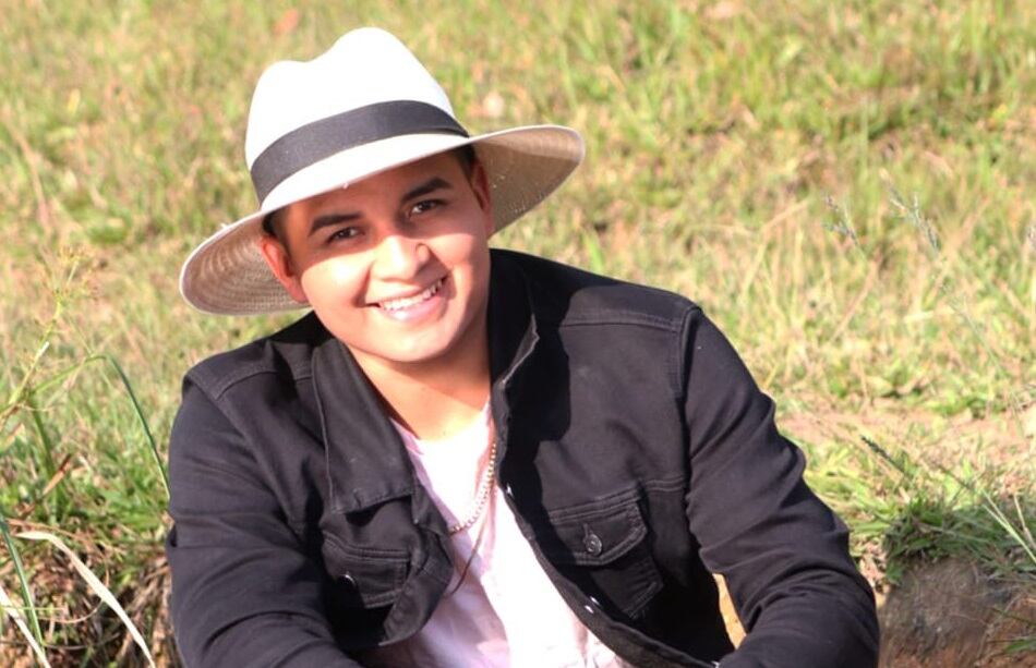 El cantante caucano Yersson Zambrano.