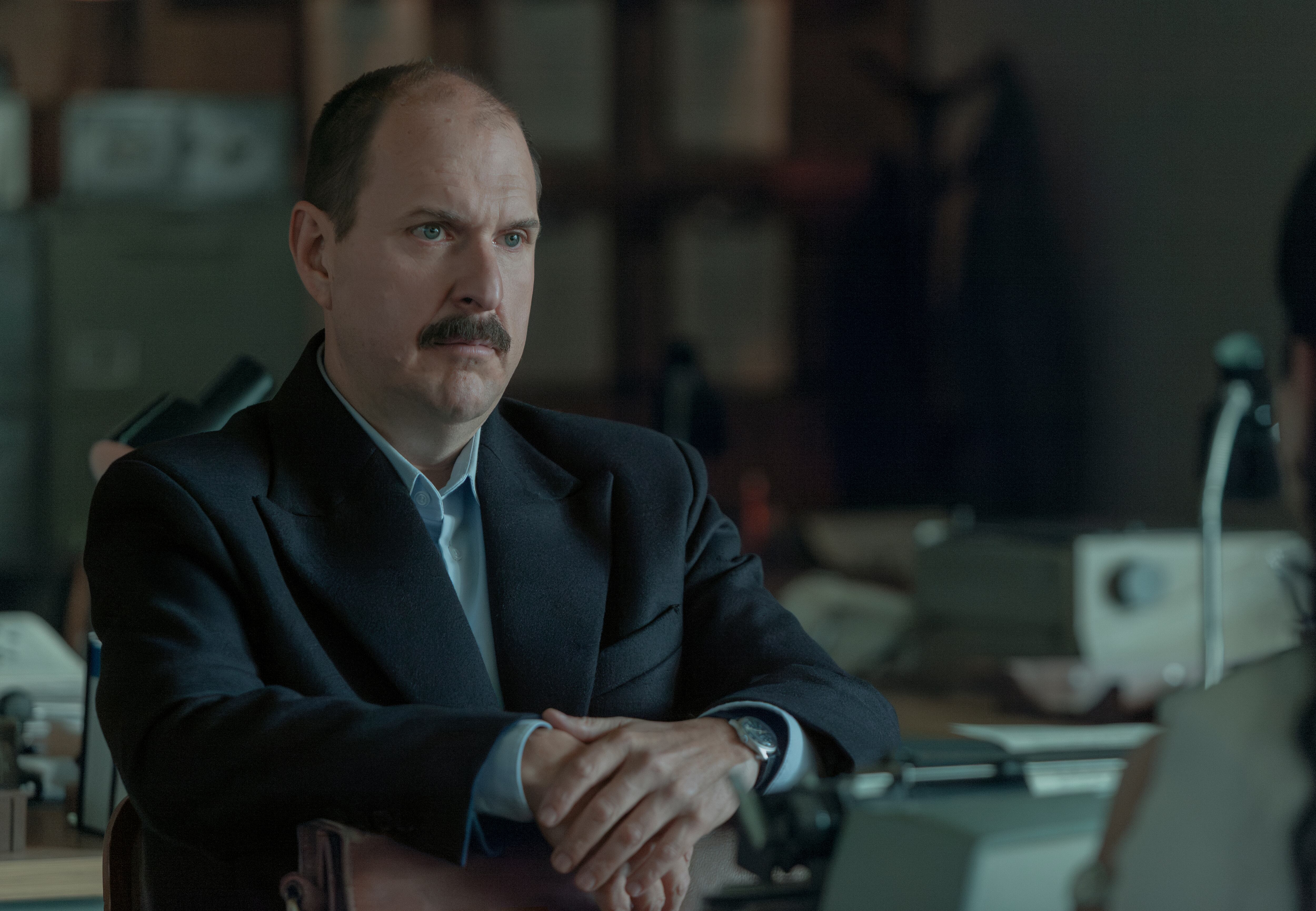 Andrés Parra es Jeremías Salgado en Estado de Fuga. Cr. Juan Pablo Gutiérrez / Netflix © 2025