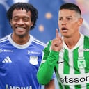 Juan Guillermo Cuadrado y James Rodríguez jugarán el primer clásico Atlético Nacional vs. Millonarios en el FPC