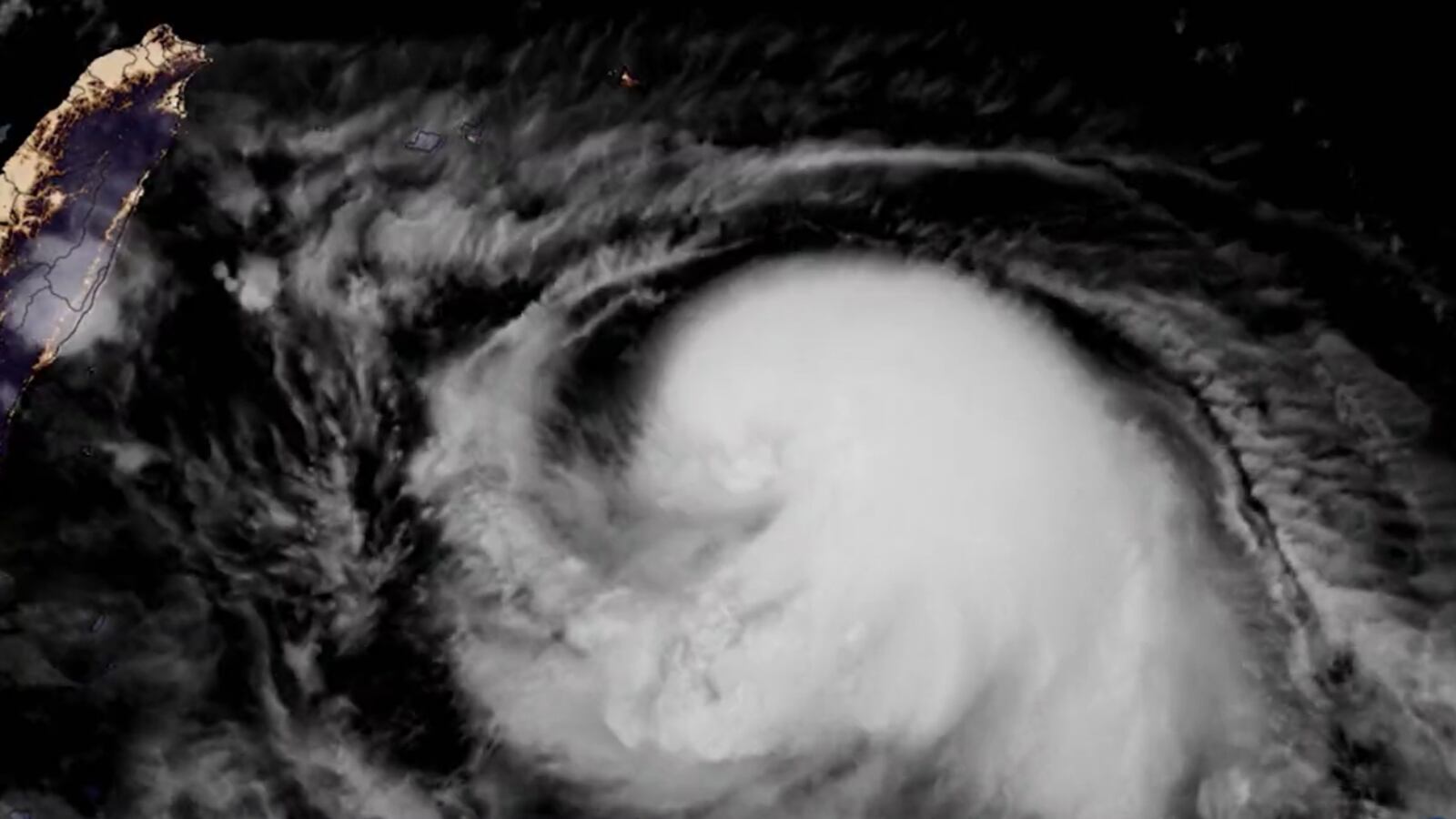 La Tormenta Haikui tocará tierras chinas el próximo domingo en la mañana.