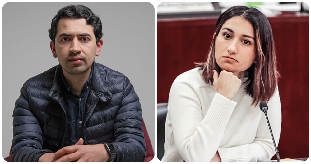 Daniel Briceño y Laura Sarabia