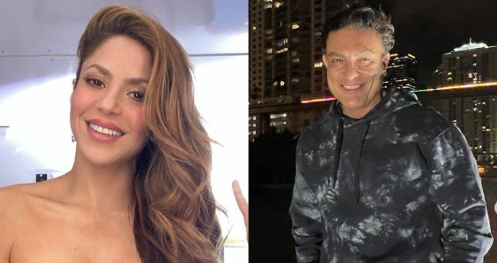 Shakira y Osvaldo Ríos