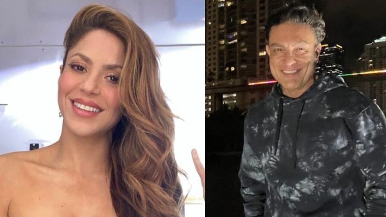 Shakira y Osvaldo Ríos