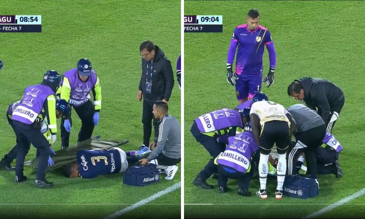 Grave lesión de jugador de Millonarios.
