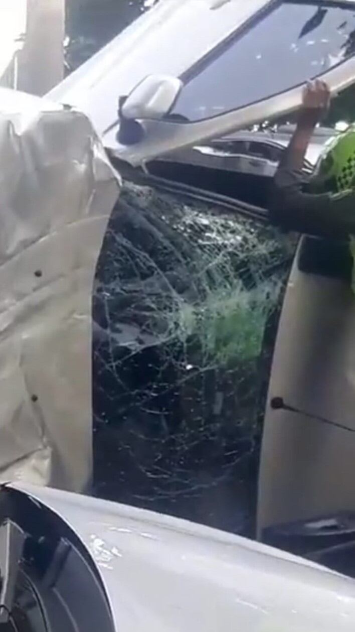 Accidente en Medellín