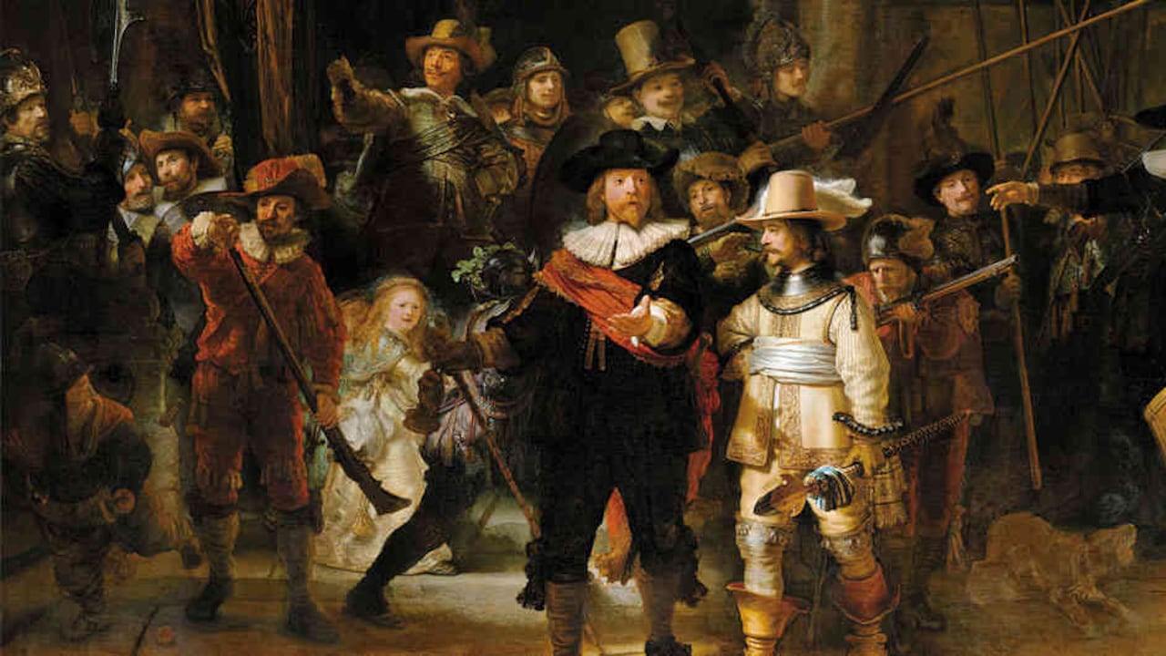 La guardia de la noche, de 1642, una de las obras centrales de la muestra.