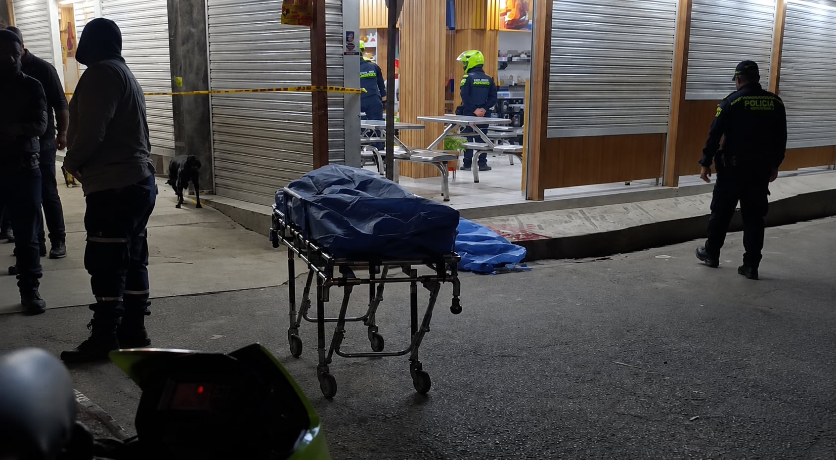 Dos mujeres fueron asesinadas en el Bulevar de Oriente de Cali.