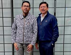 Juan Álvarez y su padre Fernando Álvarez