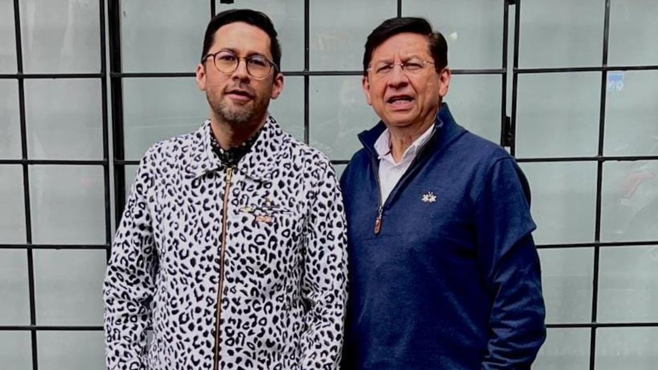 Juan Álvarez y su padre Fernando Álvarez