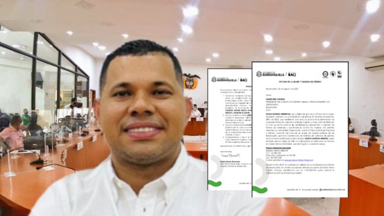 Alexis Castillo, concejal de Barranquilla.