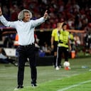 Alberto Gamero frente a Medellín en el Atanasio Girardot.