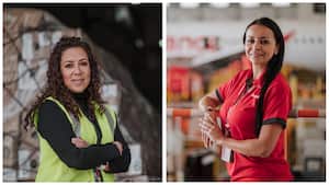 Viviana y Lina hacen parte de las casi 5 mil mujeres que trabajan en Avianca.