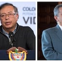 Gustavo Petro y José Salazar.