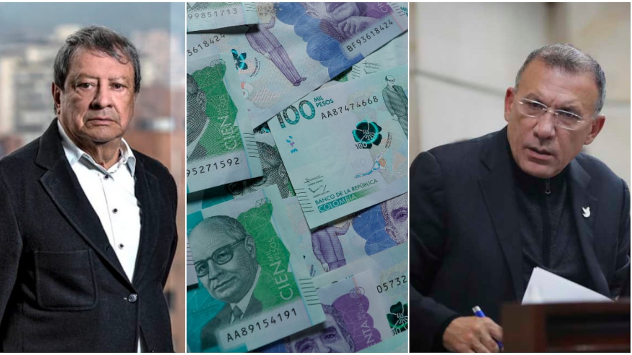 El empresario Mario Hernández, billetes colombianos y el senador Roy Barreras